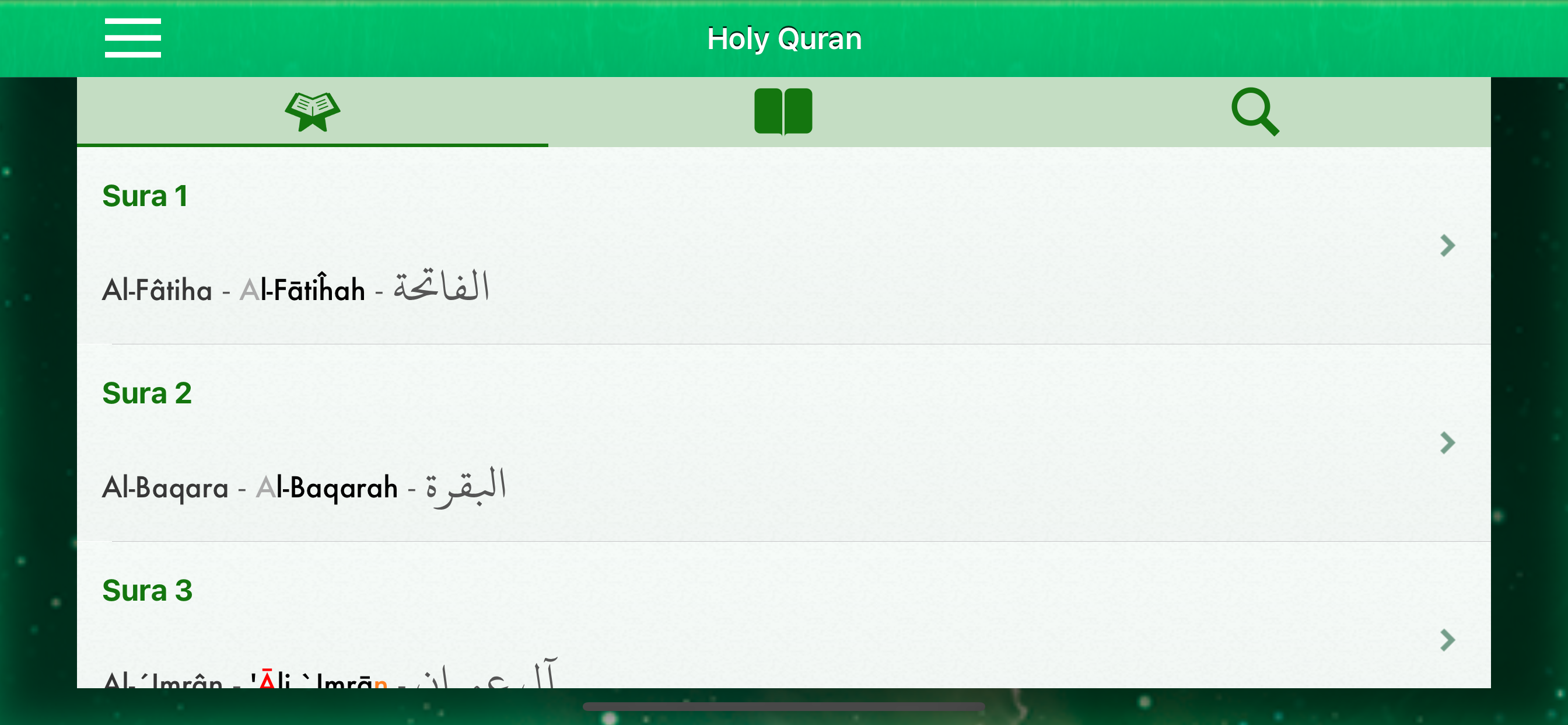 Quran Tajwid Pro in Italian