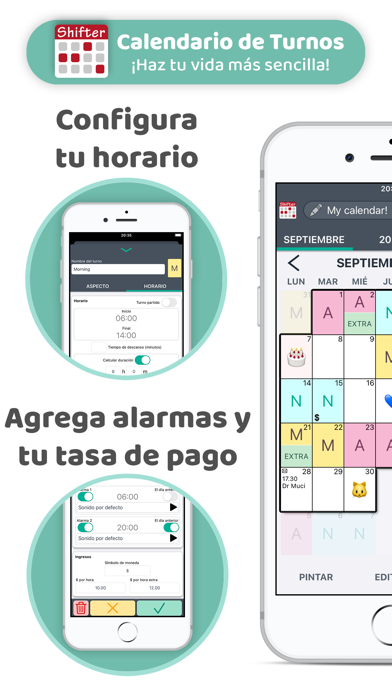 Calendario de Turnos (Shifter)