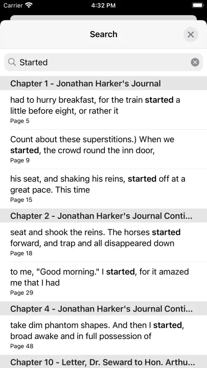 Bluefire Reader iPhone-skjermbilde 6