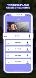 Abs workout how to lose weight screenshot #3 for iPhone