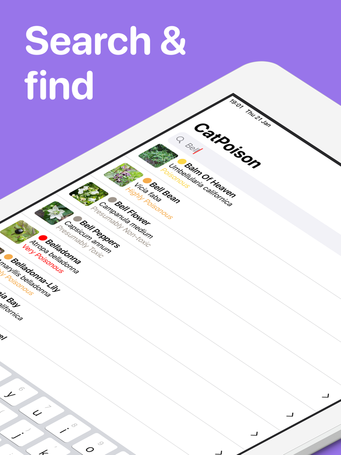 CatPoison - Poisonous plants