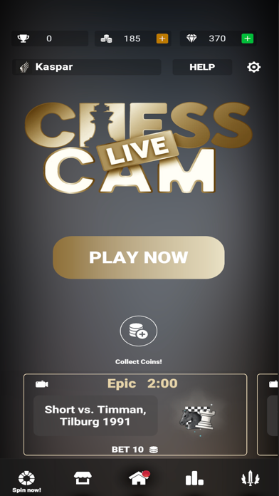 Screenshot #1 pour Chess LiveCam! New Social Game