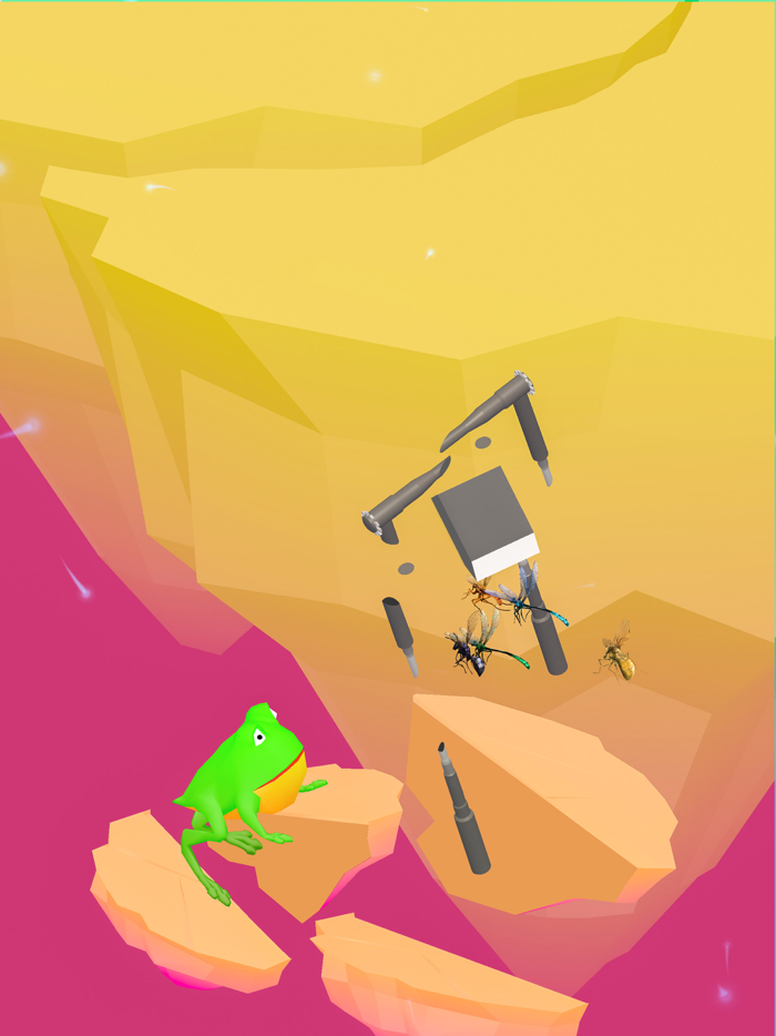 Tap The Pet Frog Arcade Game