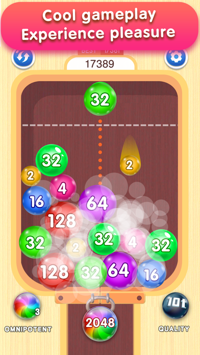 screenshot of Balls Crush-Merge Balls 2