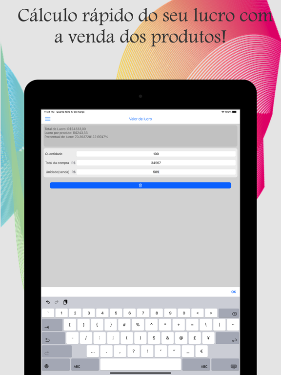 Screenshot #6 pour Bénéfices Calc