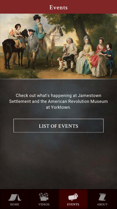 Yorktown Museum Gallery Tours Screenshot