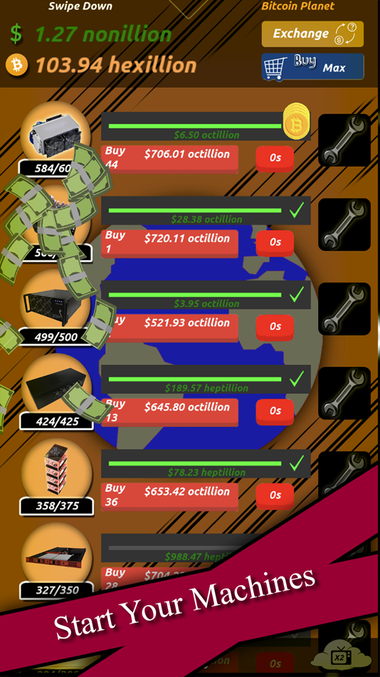 #1. Bitcoin Capitalist (iOS) 来自: Nexcore Studios Oyun Ve Yazilim Ticaret Pazarlama Limited Sirketi