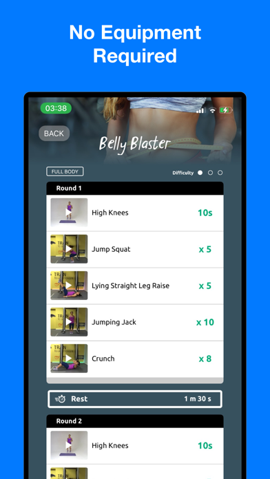 BodyCrush : Workouts for Women Screenshot