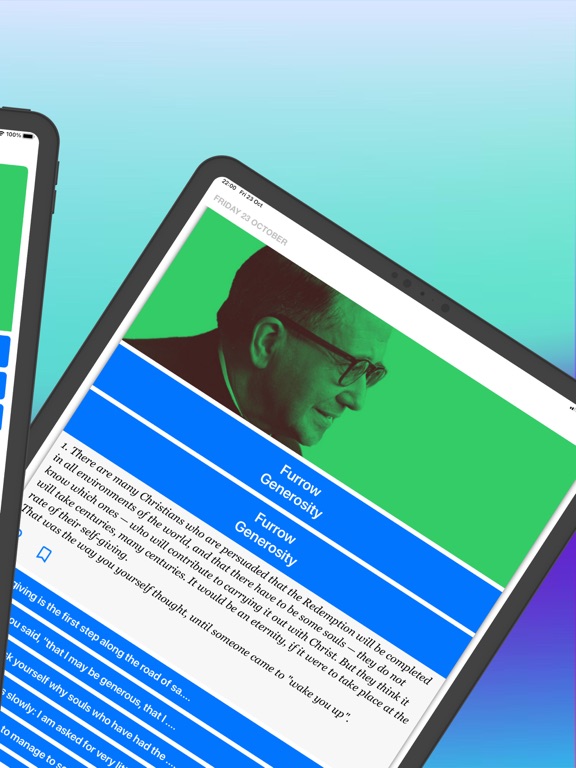 eScrivaLite iPad screenshot 10 - Lifestyle app