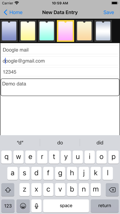Screenshot #3 pour iKeyPass360plus