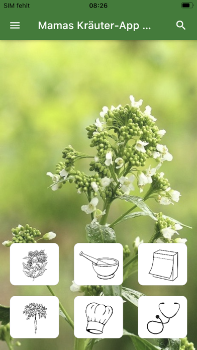 Mamas KräuterApp Plus Screenshot