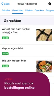 frituur 't leeuwke iphone screenshot 2