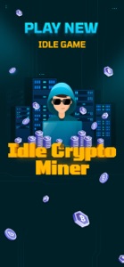 Idle Crypto Miner Game screenshot #1 for iPhone