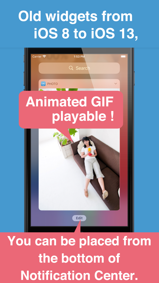#3. PhotoWidget+ (iOS) 由: tadashi atoji