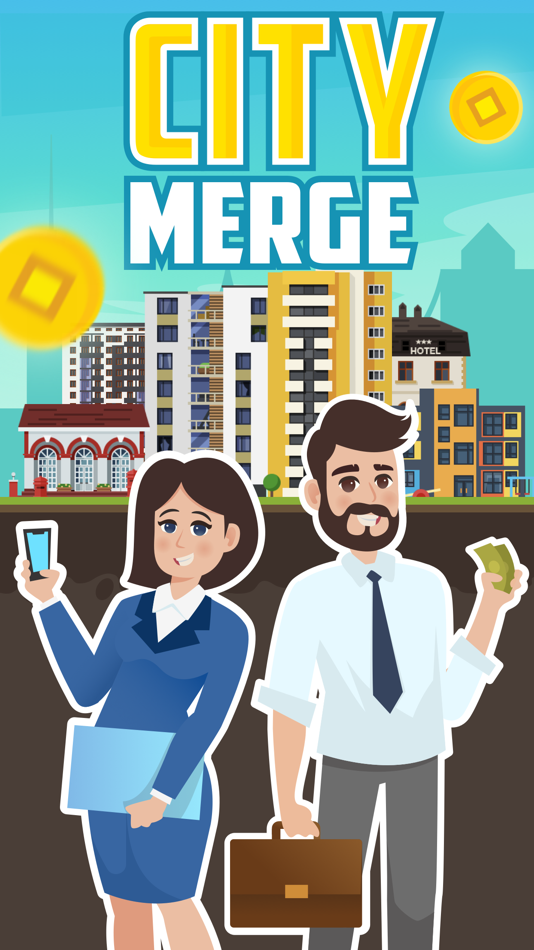 City Merge - idle town tycoon - 1.4.1 - (iOS)
