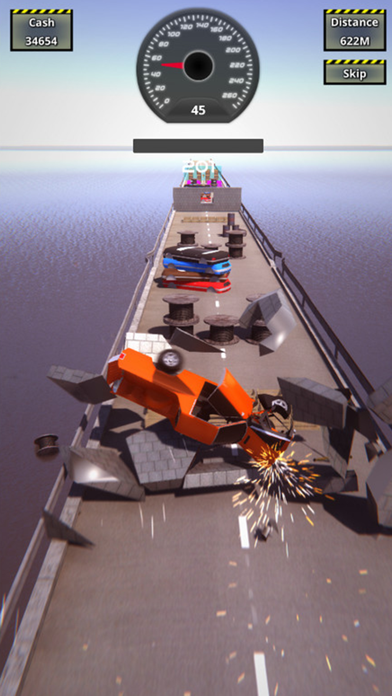 Screenshot #2 pour Mega Ramp Stunt Crash Games 3D