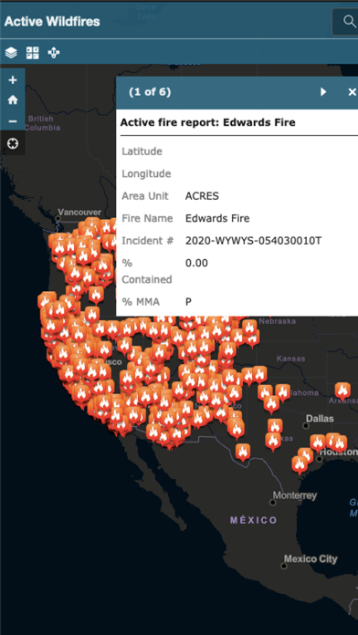 Active Wildfire Tracker Mapのおすすめ画像2