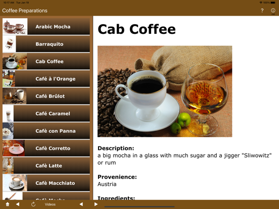 Screenshot #5 pour Coffee Preparations