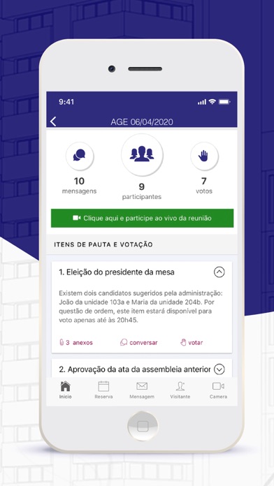 V.J GALLO Condomínios Screenshot