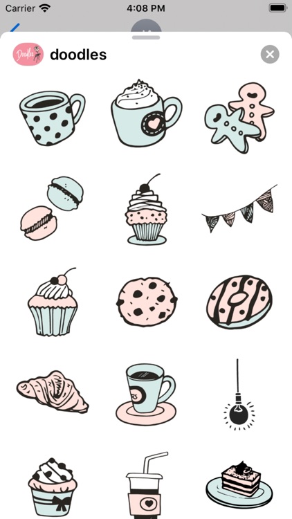 Doodles - Hand drawn stickers