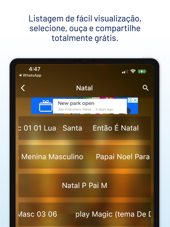 Screenshot #6 pour Telemensagem: Áudio mensagens