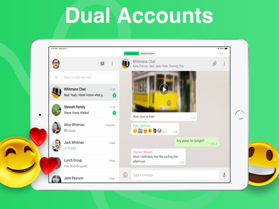 Screenshot #5 pour Dual Whats Web App for iPad