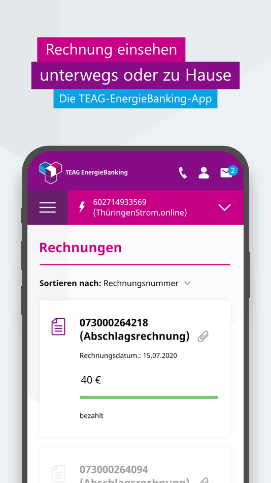 #3. TEAG-EnergieBanking (iOS) 由: TEAG Thüringer Energie AG