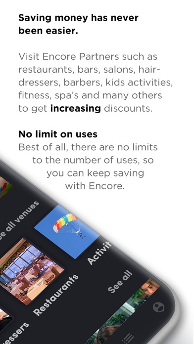 Encore Rewards Screenshot