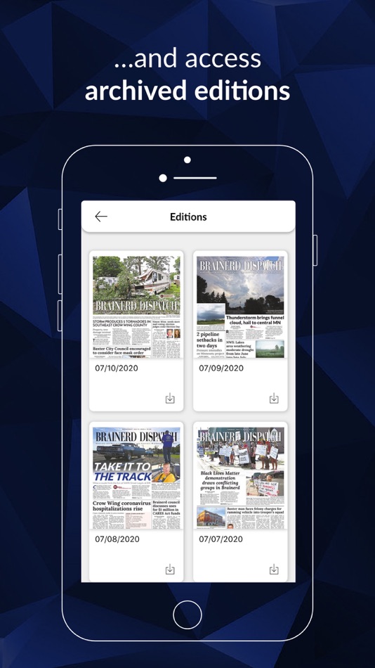 #5. Brainerd Dispatch E-paper (iOS) 由: Forum Communications Company