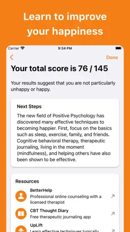 Game screenshot Happiness Test · hack