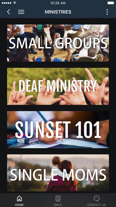 Sunset Church of Christ Screenshot