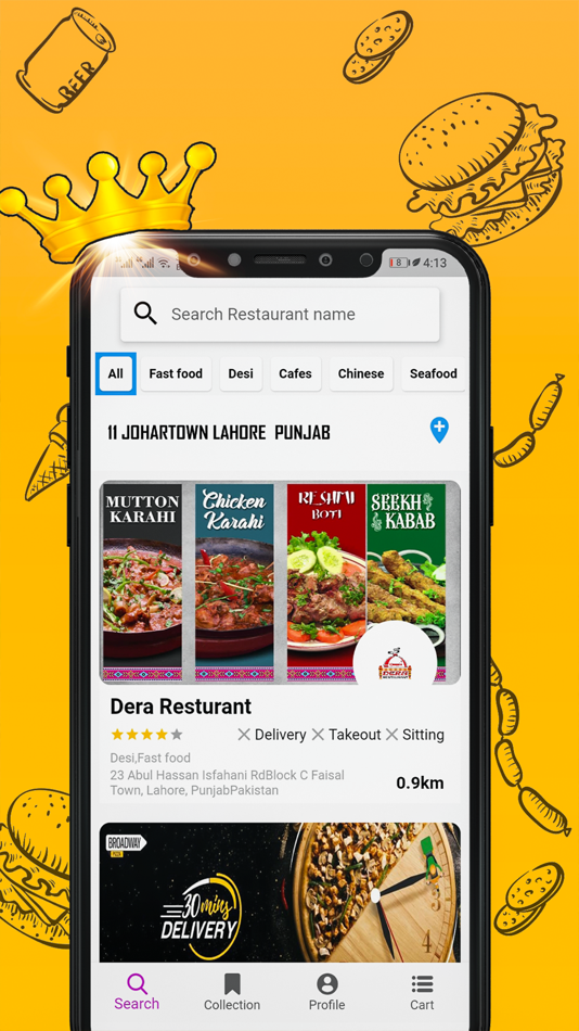 QuickMeal : Nearby Restaurants - 1.0 - (iOS)