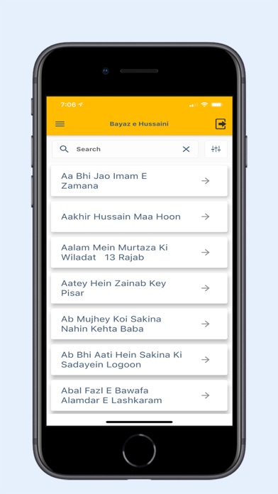 Bayaz e Hussaini Screenshot 2 - AppWisp.com