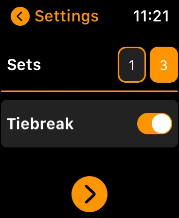 Screenshot #2 pour Tennis Score Log