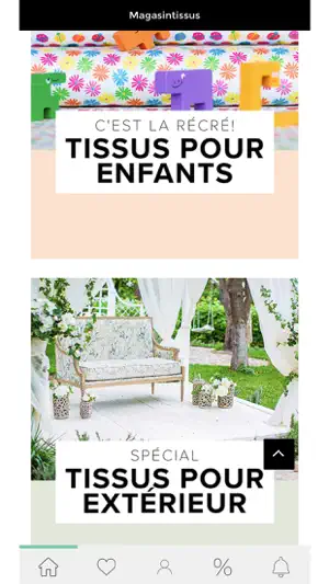 MAGASINTISSUS.com screenshot 2