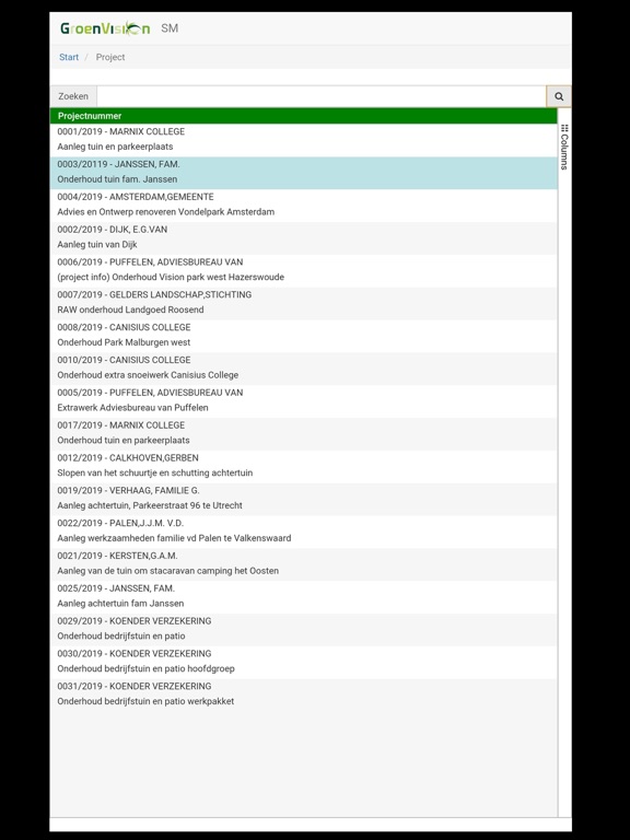 Screenshot #6 pour GroenVision Mobile