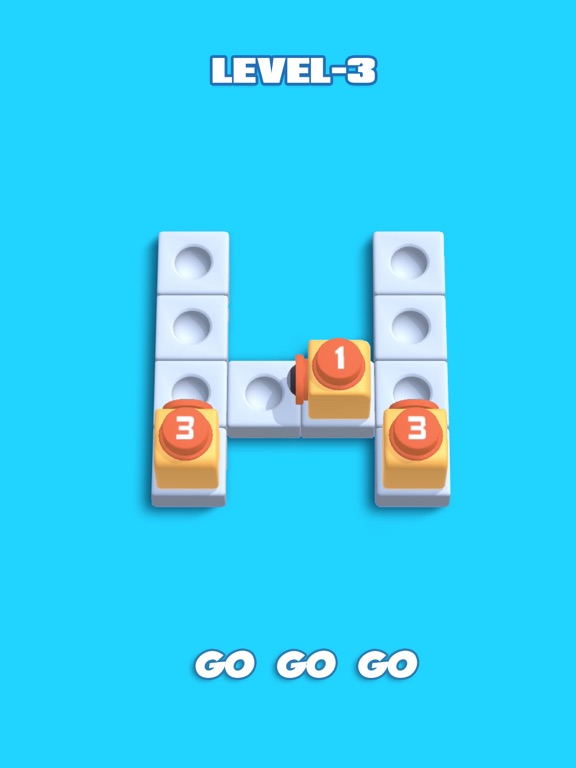 Screenshot #5 pour Fit It 3D: Push Hop Ball Hole