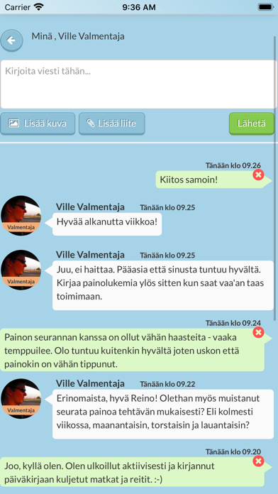 mCoach Screenshot