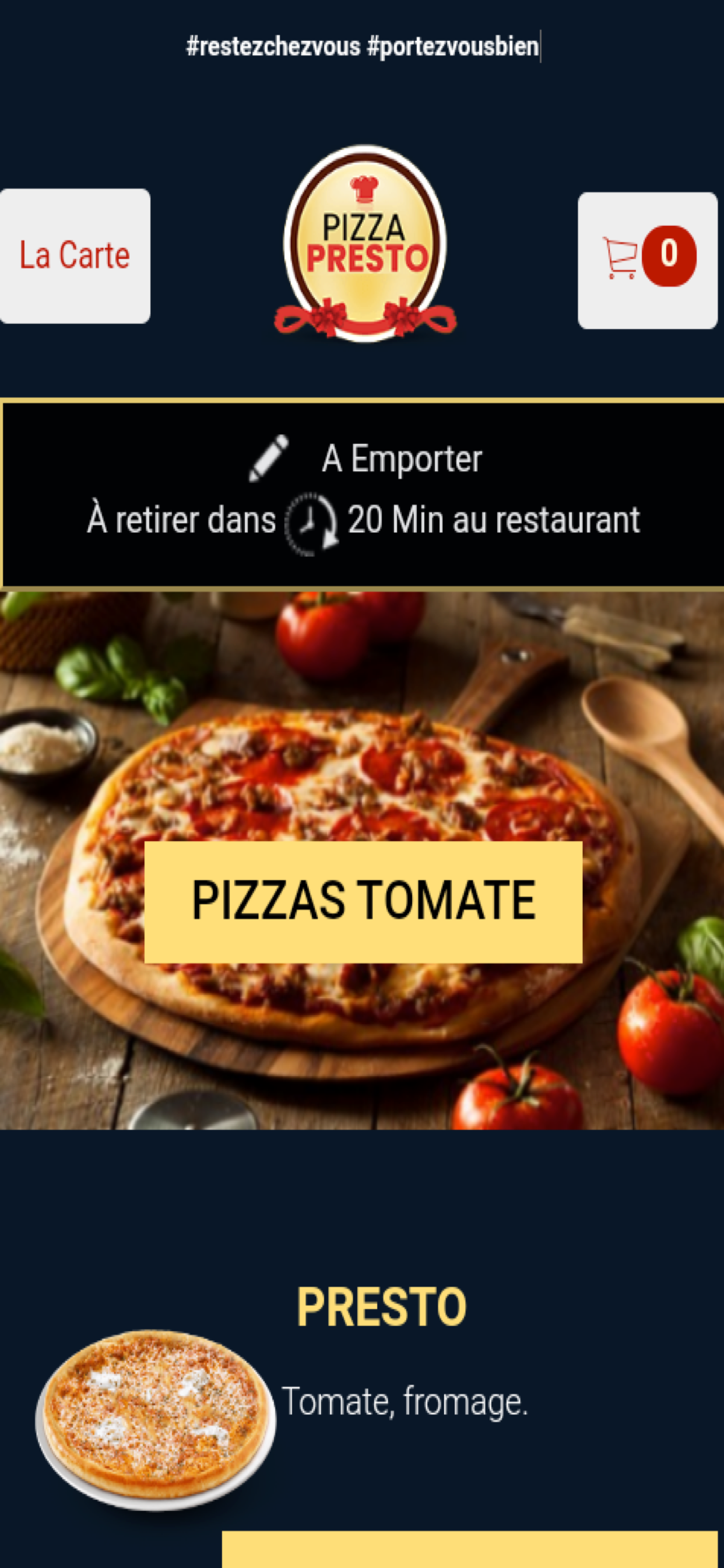 Pizza Presto Dives