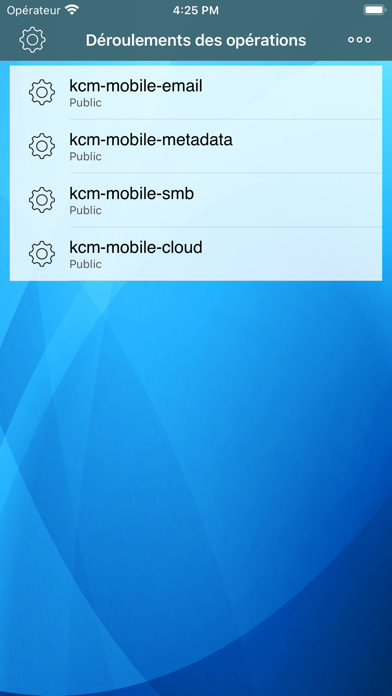 Screenshot #1 pour KYOCERA Capture Manager