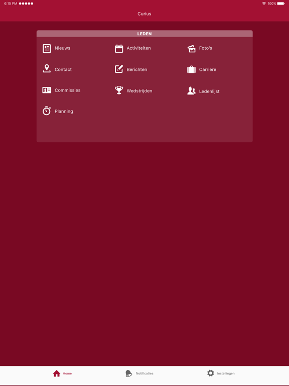 Curius iPad screenshot 1 - Social Networking app