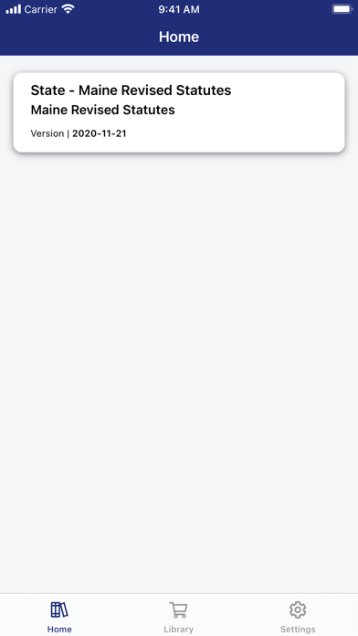 Screenshot #1 pour Maine Revised Statutes