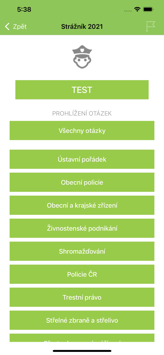 Strážník 2024 - eTesty