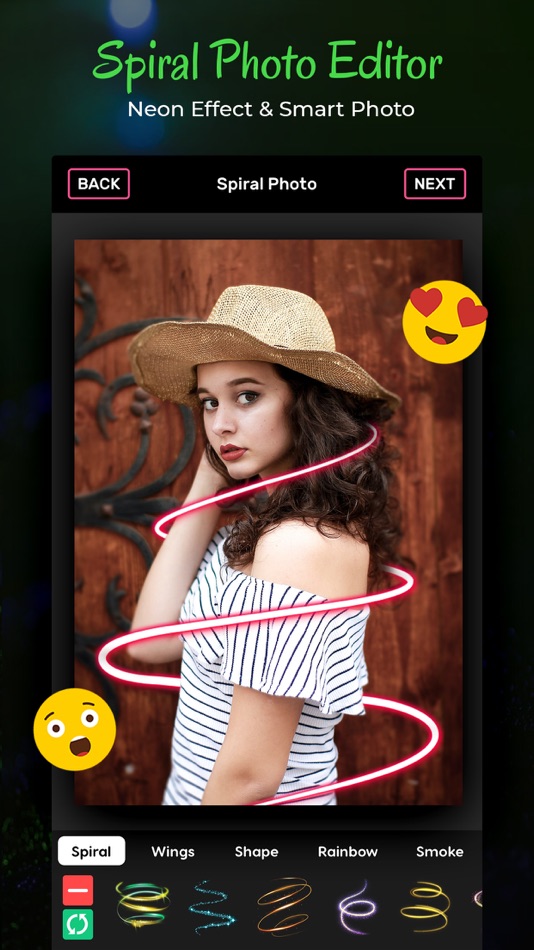 #3. Spiral Photo Editor (iOS) بواسطة: Hiteshkumar Hihoriya