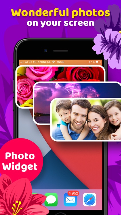 Photo widget simple app