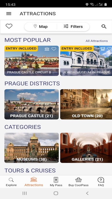 Prague CoolPass Screenshot