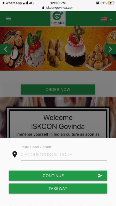 ISKCON Govinda Screenshot