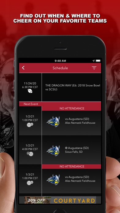 MSUM DRAGONS App Screenshot