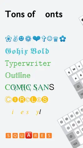 Game screenshot FontsX - Cool Fonts Keyboard mod apk