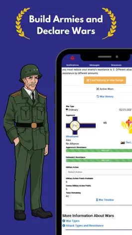 Game screenshot Politics and War apk